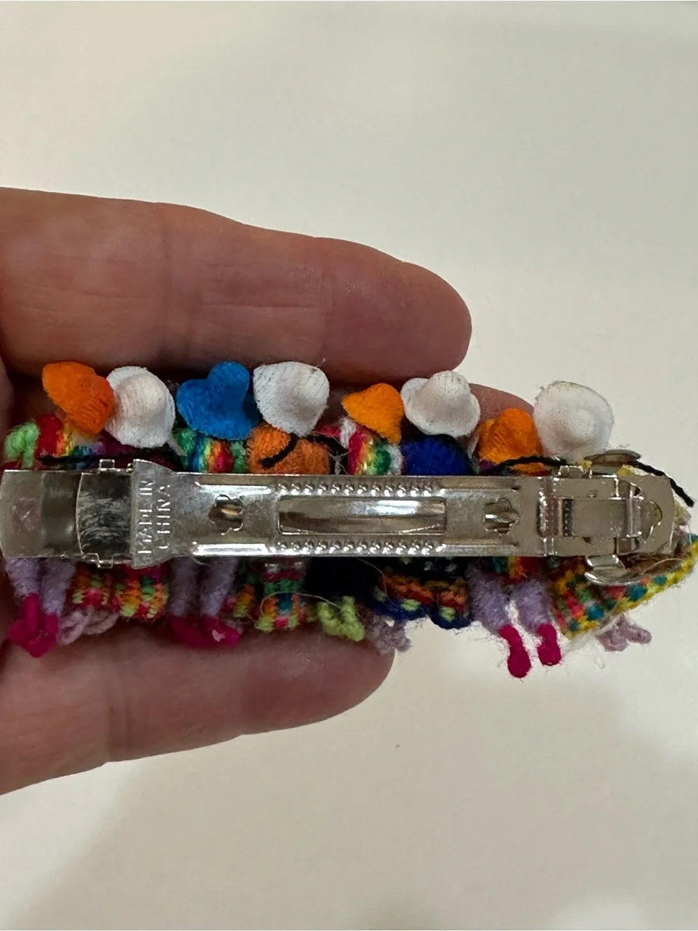 Guatemalan Worry Doll Headband & Barrette Handcrafted Folk Art Hair Accessories